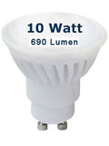 LED-GU10, 230V, 10.0Watt, 690Lumen=75Watt, warmweiss, sehr hell